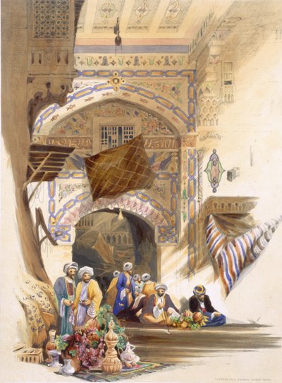 Gateway of a Bazaar, Grand Cairo by A. Margaretta Burr